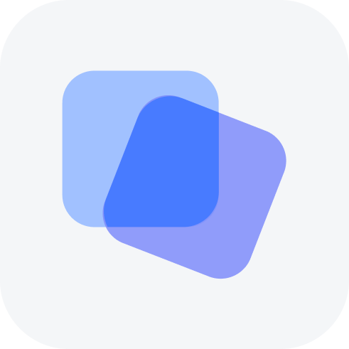 Blue abstract geometric icon representing passive income opportunities